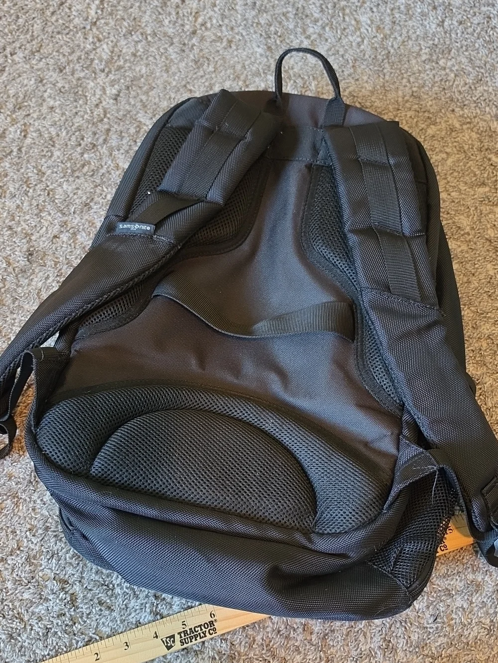 AWESOME Samsonite BUSINESS Black Laptop Backpack with Multiple Pockets